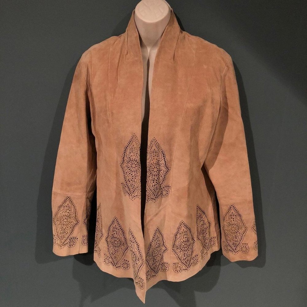 Margaret Godfrey Suede Leather Jacket